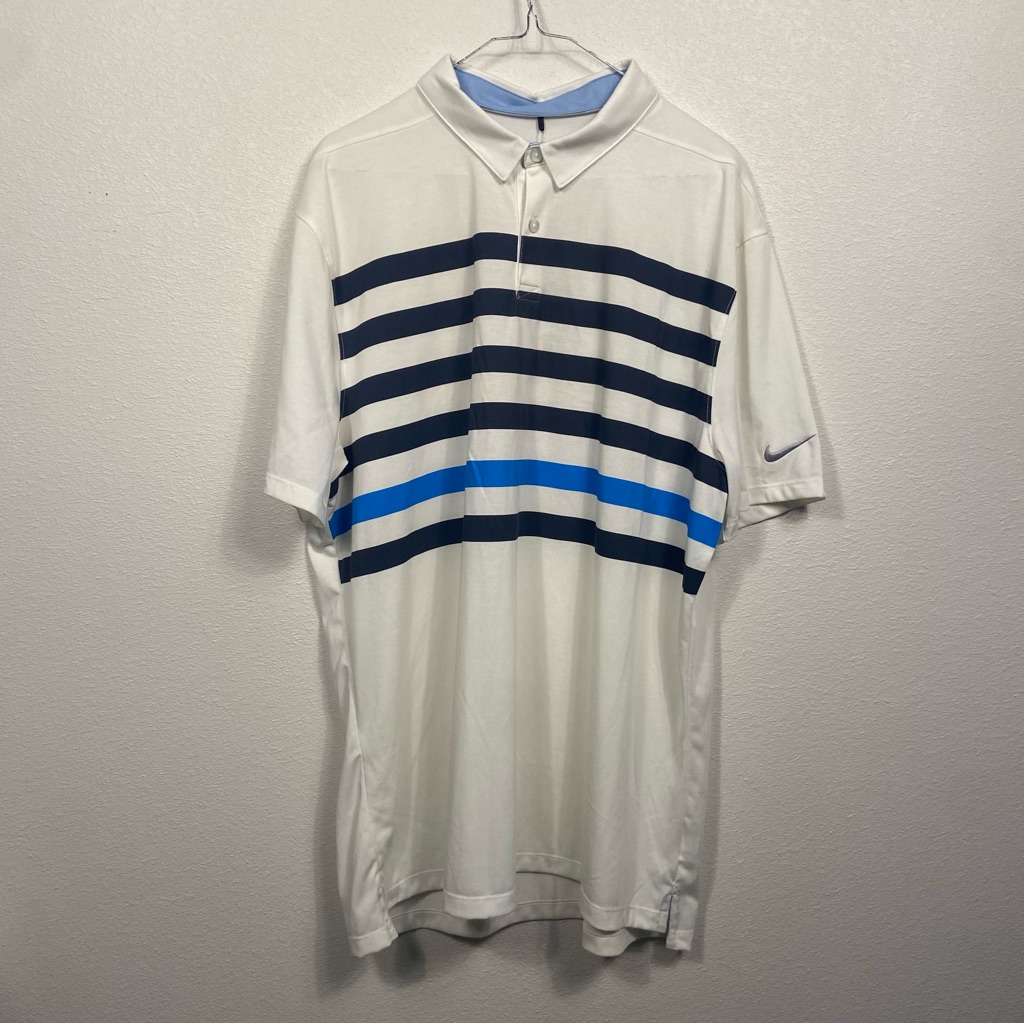 Nike Striped Golf Polo